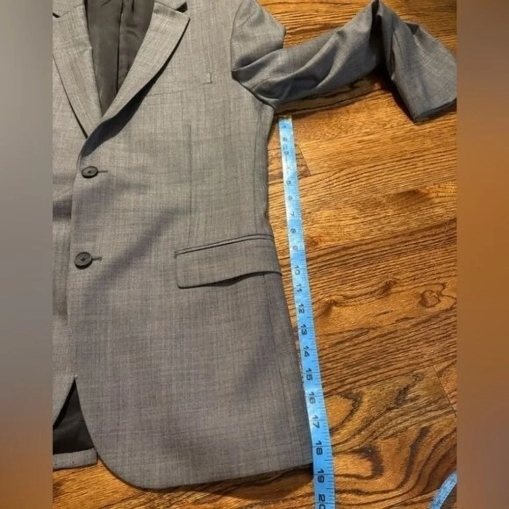 Theory | Slim Fit XLYO NP Suit Jacket Sports Coat Blazer Wool‎ Gray Sz 40R